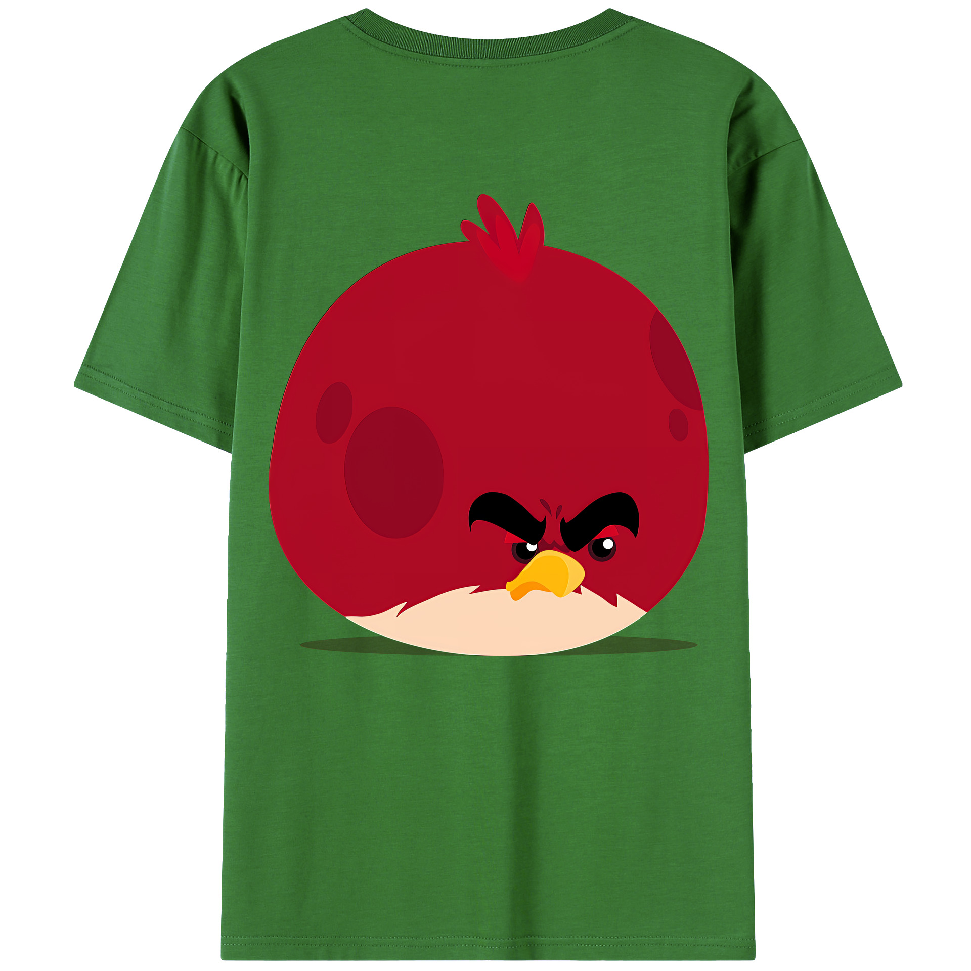 （画像用） Angry Birds アングリーバード レディース半袖Tシャツ(バックプリント)
